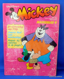 Mickey Mouse, maandblad 4 - April 1977
