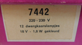 Kerstverlichting in doos, met 12 dwergkaarslampjes