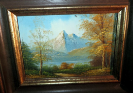 Berglandschap Schilderij