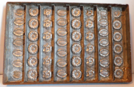 Industriële metalen Chocolademal, varia vormen