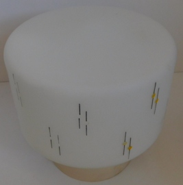 Vintage bollampje / plafondlamp jaren 60