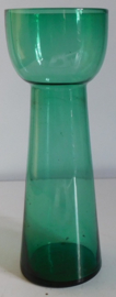 Groen glazen Hyacinth vaas