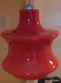 Oranje Peill & Purzler glazen hanglamp