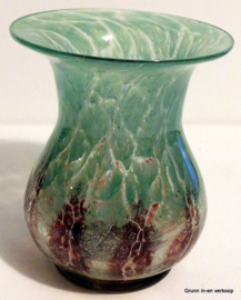 WMF Ikora, Baushaus Art Deco glass vase, by Karl Wiedmann