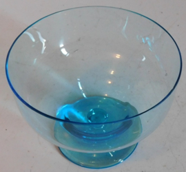 Helder blauw glas