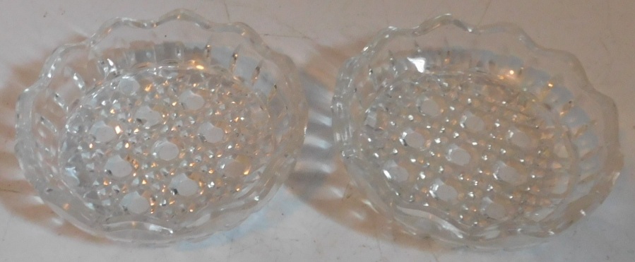 Kristallen dekseldoos, voor o.a. ringen