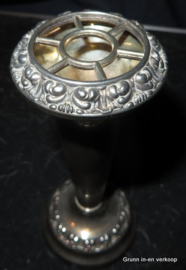 Silverplated Lanthe of England flower vase