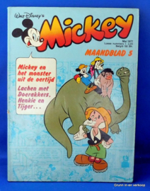 Mickey Mouse, maandblad 5 - Mei 1977