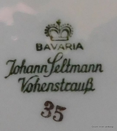 Johann Seltmann Vohenstrauss, kop en schotel