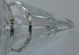 19e eeuw Luiks glas karaf met stop