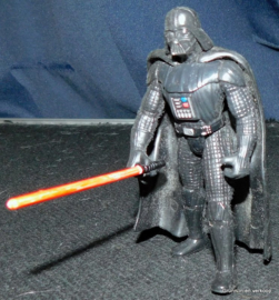 Star Wars: Darth Vader met lichtsabel en zwarte cape