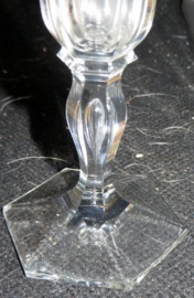 Antiek 19e eeuw kristallen champagne glas