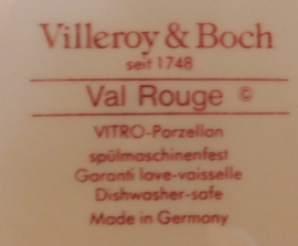Villeroy & Boch - Model ''Vol Rouge'' Compleet Servies