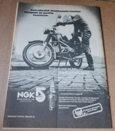 Motorweekblad 1975 - Roadtest BMW R90S