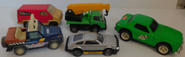 5x Speelgoed auto's, w.o. Tonka