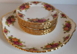 Royal Albert - Old Country Roses gebakschalen set