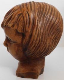 Sculptuur kinderhoofd