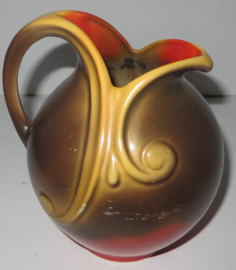 Art Deco keramische Mosa schenkkan