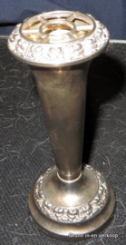 Silverplated Lanthe of England flower vase