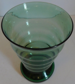 K.P.C. de Bazel Ribbel Vaas, glasfabriek Leerdam.