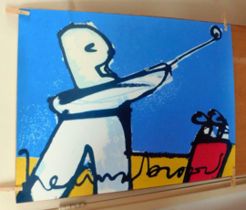 Herman Brood, Litho: Golfer