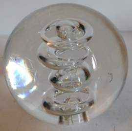 Glazen Presse Papier / paperweight