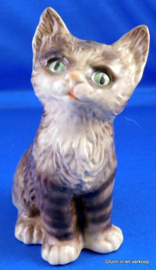 Vintage Goebel kattenbeeldje, Goebel kattenfiguur