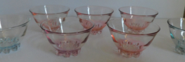 Set glazen france compote schaaltjes