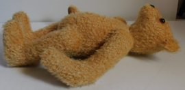 Oude brocante teddybeer, mist 1 oog