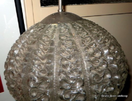 Doria Leuchten IJsglas Globe Hanglamp