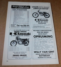 Motorweekblad 1976 - Zwerven met de Motor