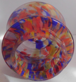 Glazen Multicolor Art Deco lampenkap