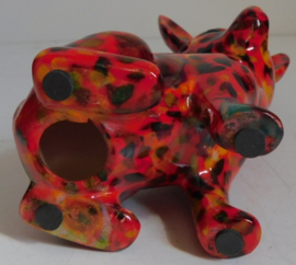 Pomme-Pidou Rode Chihuahua Brilhouder