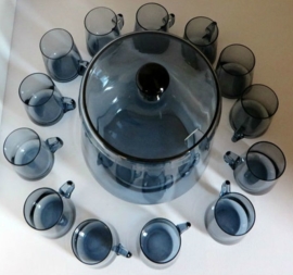 WMF punch set / bowl set - Wagenfeld.