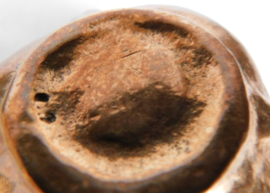 Harjes Metalkunst massief bronzen kaarsenstander