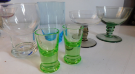Zes verschillende glazen in 1 koop