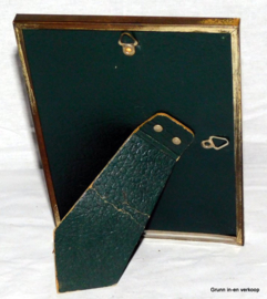 Brocante vintage fotolijst met plat glas