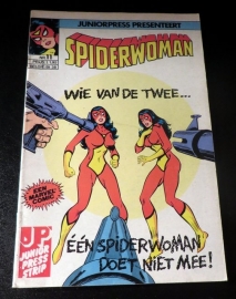 Spiderwoman Nr 11: Wie van de twee... één Spiderwoman doet niet mee!