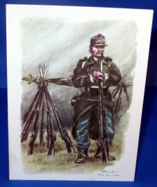 Belgische uniformen - Soldaat in veldtenue