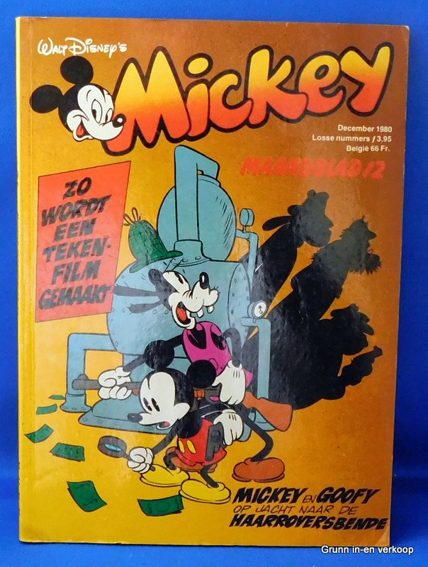 Mickey Mouse, maandblad 12 - December 1980