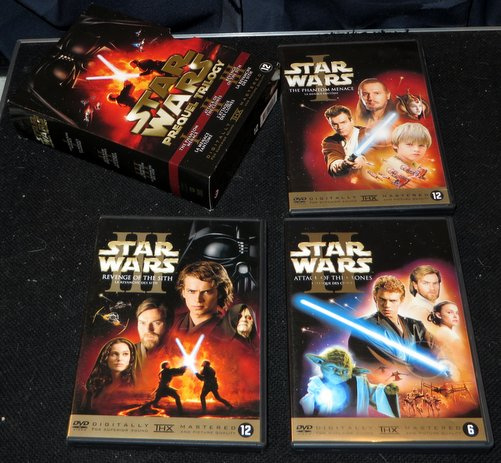 College door elkaar haspelen circulatie Star Wars Trilogy box met 3 Dvd disks - Delen 1-3 | Star Wars |  Vintage-Collector