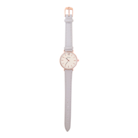 Horloge Grijs/Rose