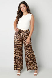 Basic bodysuit mouwloos | wit