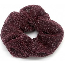 Scrunchie Glitter Paars