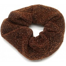 Scrunchie Glitter Bruin
