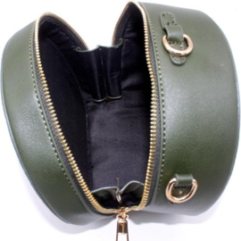 PU Lederen tas rond