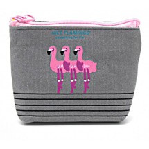 Flamingo mini portemonneetje