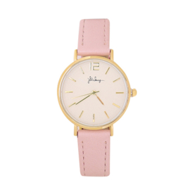 Horloge Roze/Goud