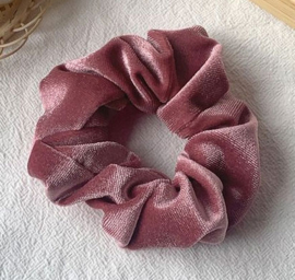 Scrunchie | Velvet | Pink