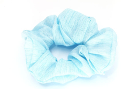 Scrunchie | Blauw glinster